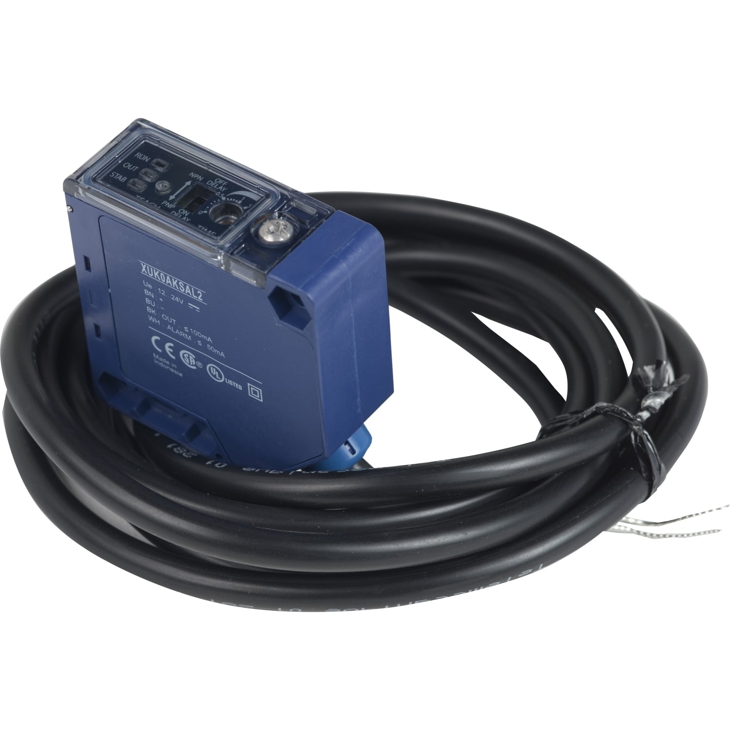 Photoelectric sensors XU, XUK, multi, Sn 0...30 m, 12...24 VDC, cable 2 m