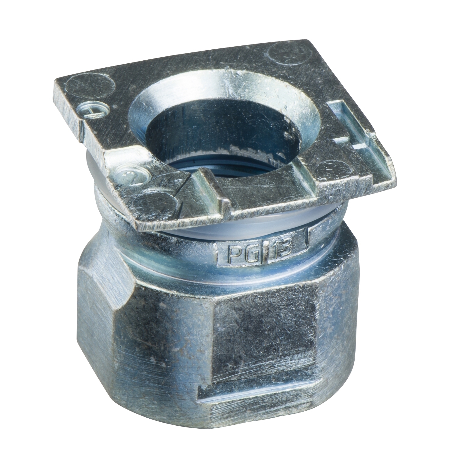 Cable gland entry, Pg 13.5, for limit switch, metal body
