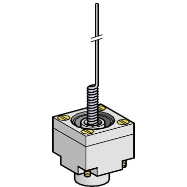 Limit switch head, Limit switches XC Standard, ZCKE, cat's whisker, -40 C
