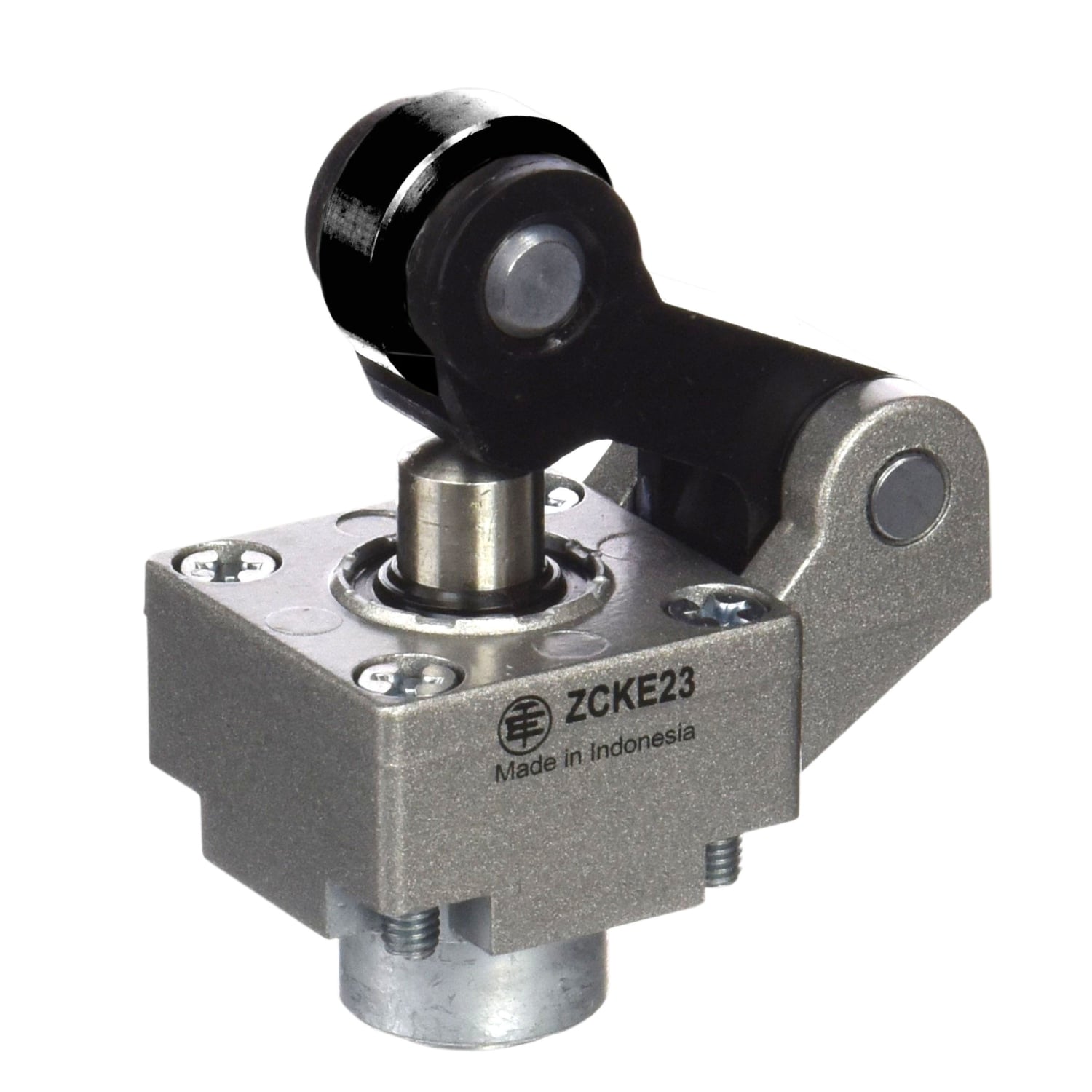 Limit switch head, Limit switches XC Standard, ZCKE, steel roller lever plunger, +120 C