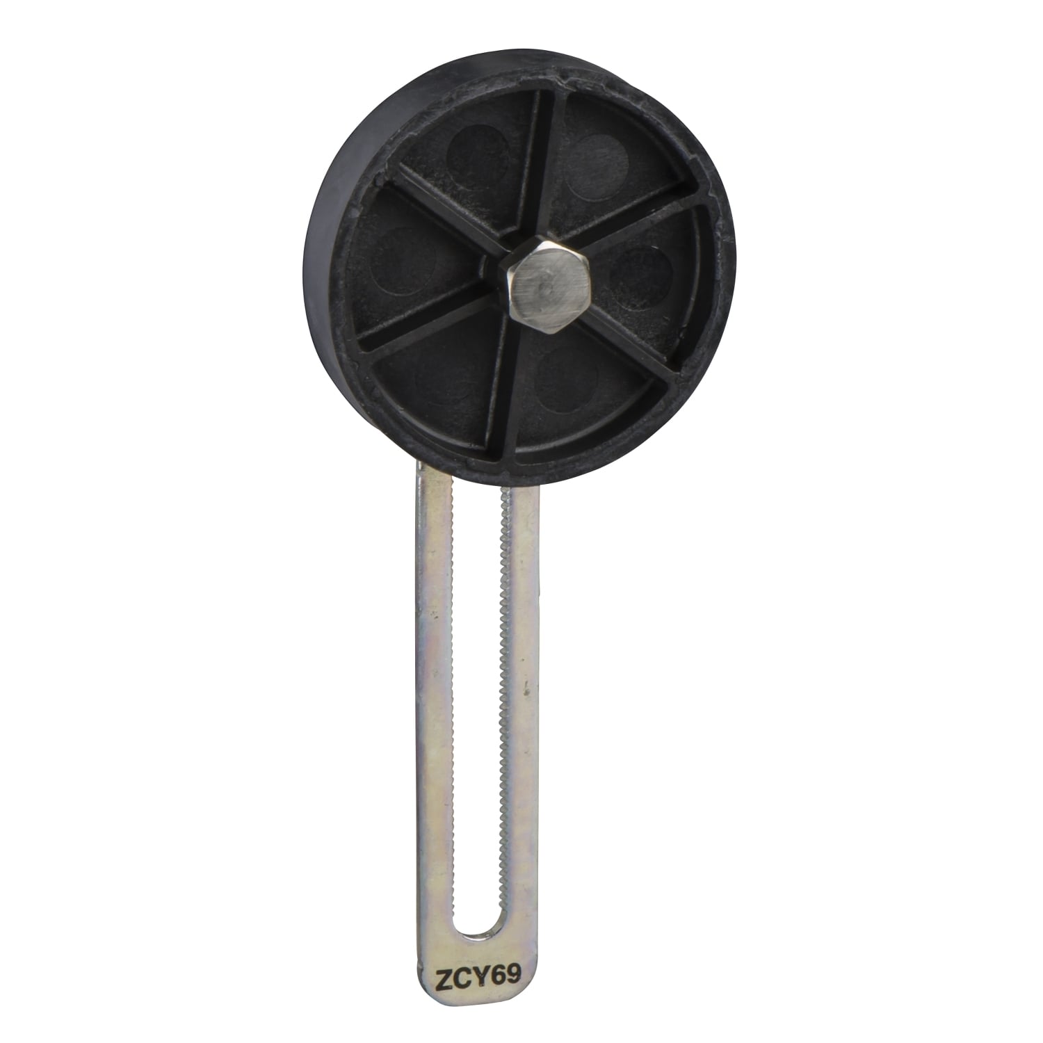 Limit switch lever, Limit switches XC Standard, ZCY, thermoplastic roller  50 mm variable length