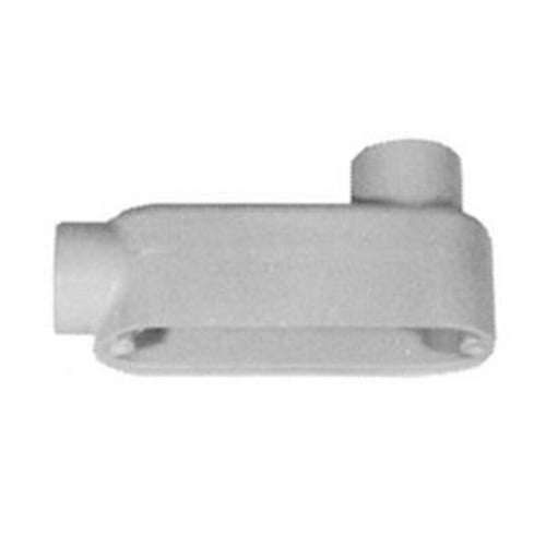 Type LB Conduit Body, 2-1/2 inch, Copper-Free Aluminum, Epoxy Powder Coated
