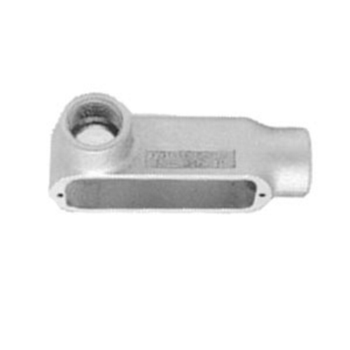 Type LL Conduit Body, 3/4 inch, Malleable Iron, Triple-Coat (Zinc Electroplate/Dichromate/Epoxy Powder Coat)