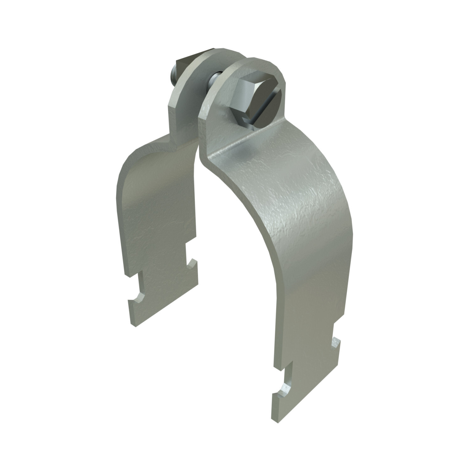 UNISTRUT PIPE CLAMP, 8", 1-1/4"x 10-1/4"x 8.90", HG