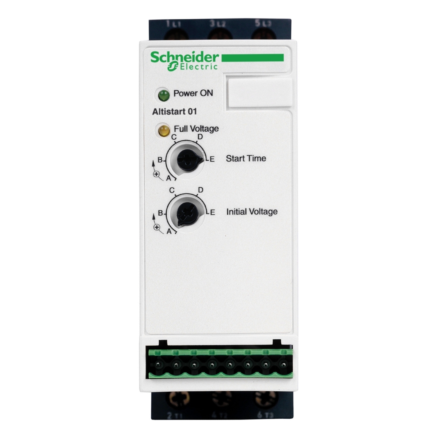 soft starter for asynchronous motor, Altistart 01, ATS01, 12A, 110 to 480V, 1.5 to 5.5kW