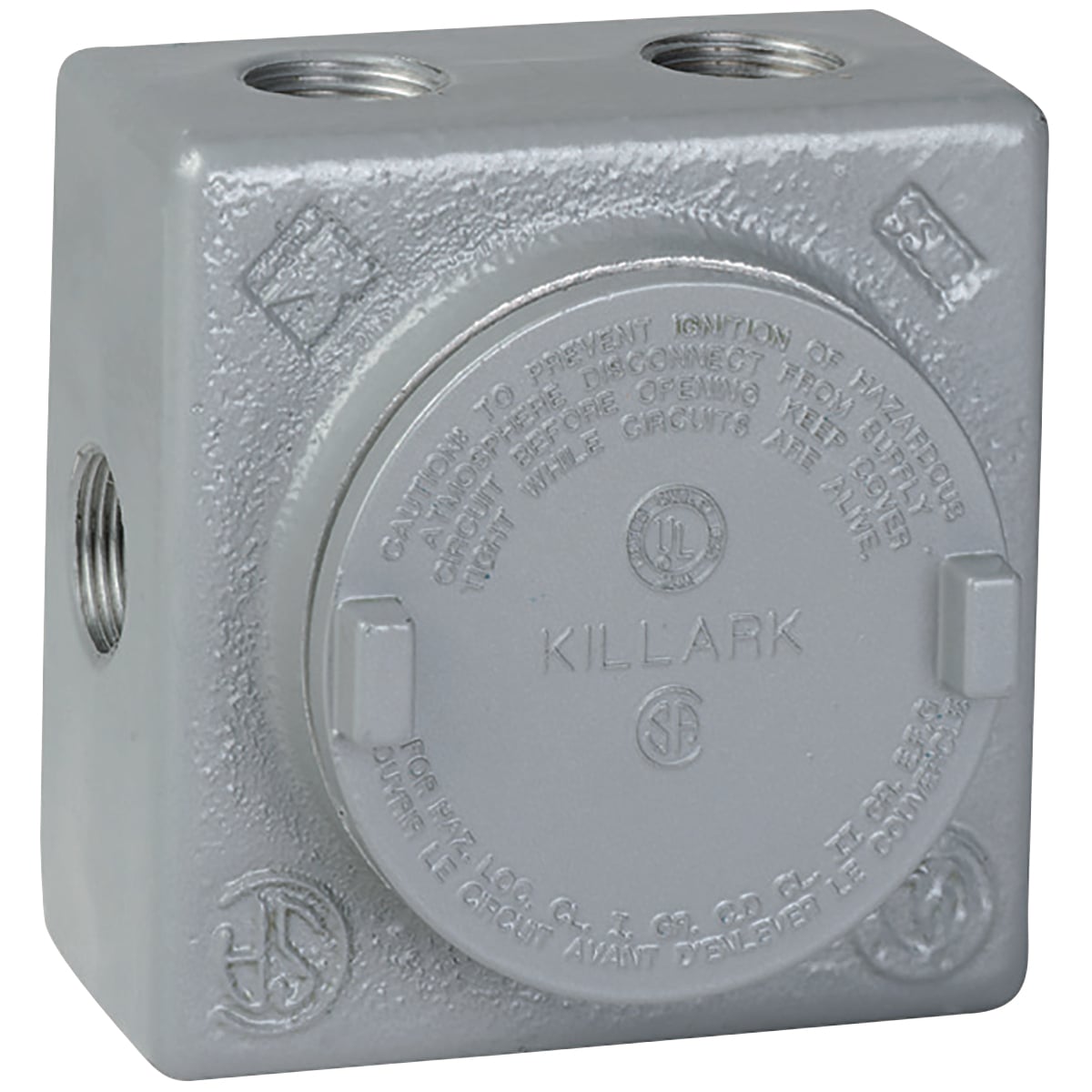 1" Aluminum  GRSS Outlet Body, 7 Internal Hub Config