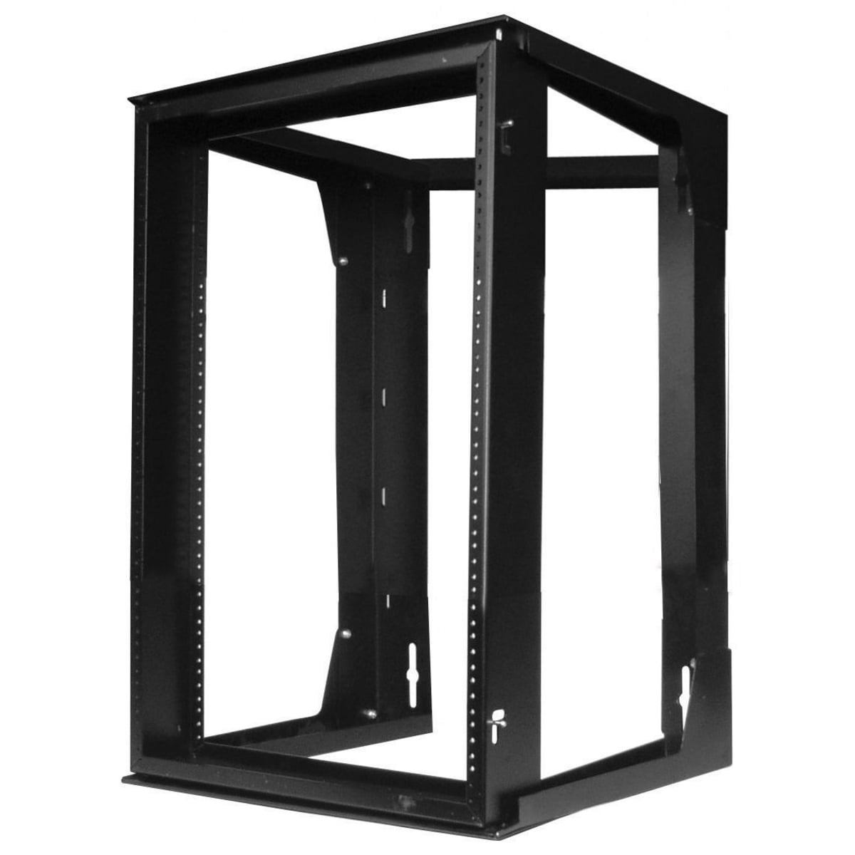 Hubbell Premise Wiring Products, Rack, Cable Management Component,NEXTFRAME Wall Mount Swing Frame, 24" H, Black