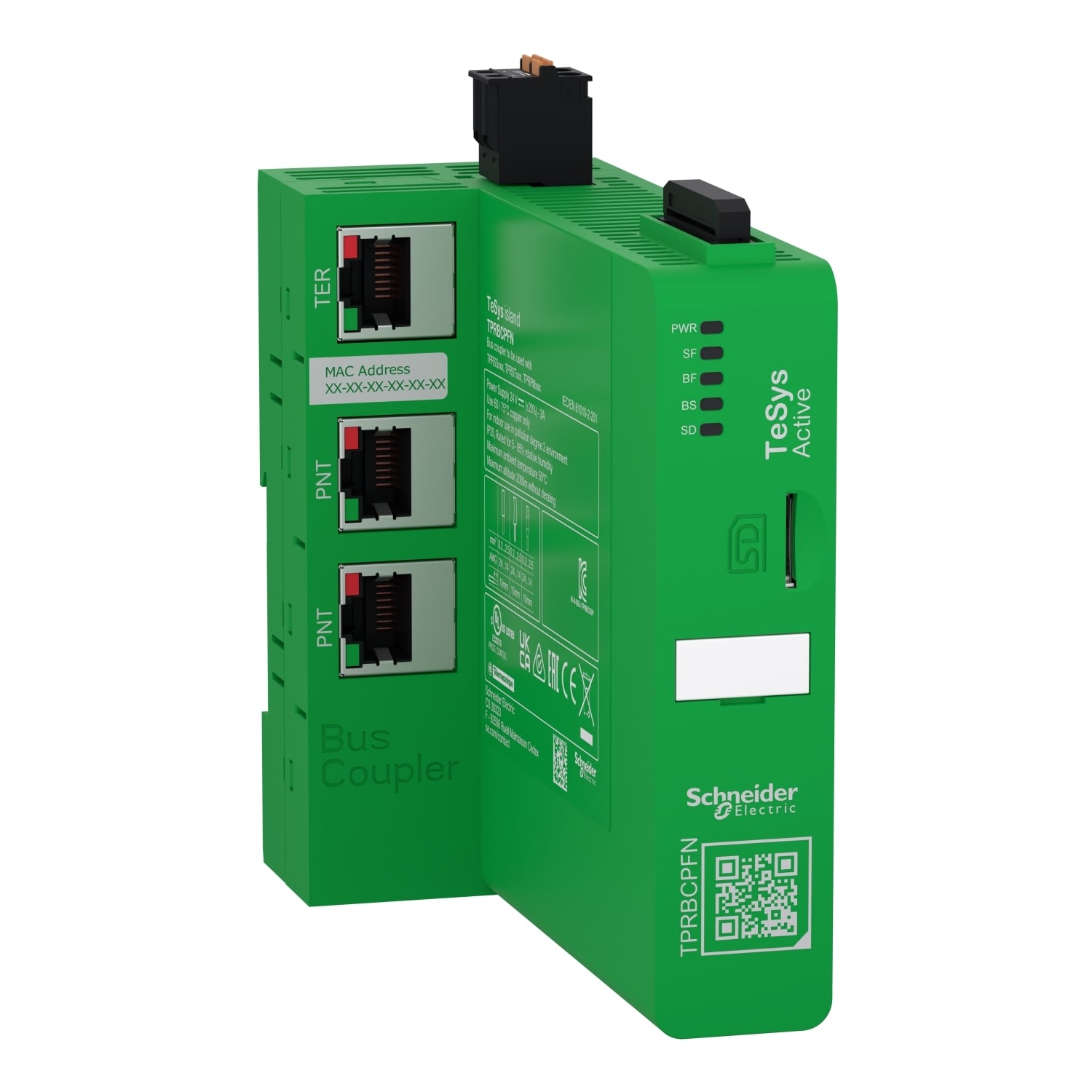 Bus coupler, TeSys island, 24VDC, 3A, Profinet IO