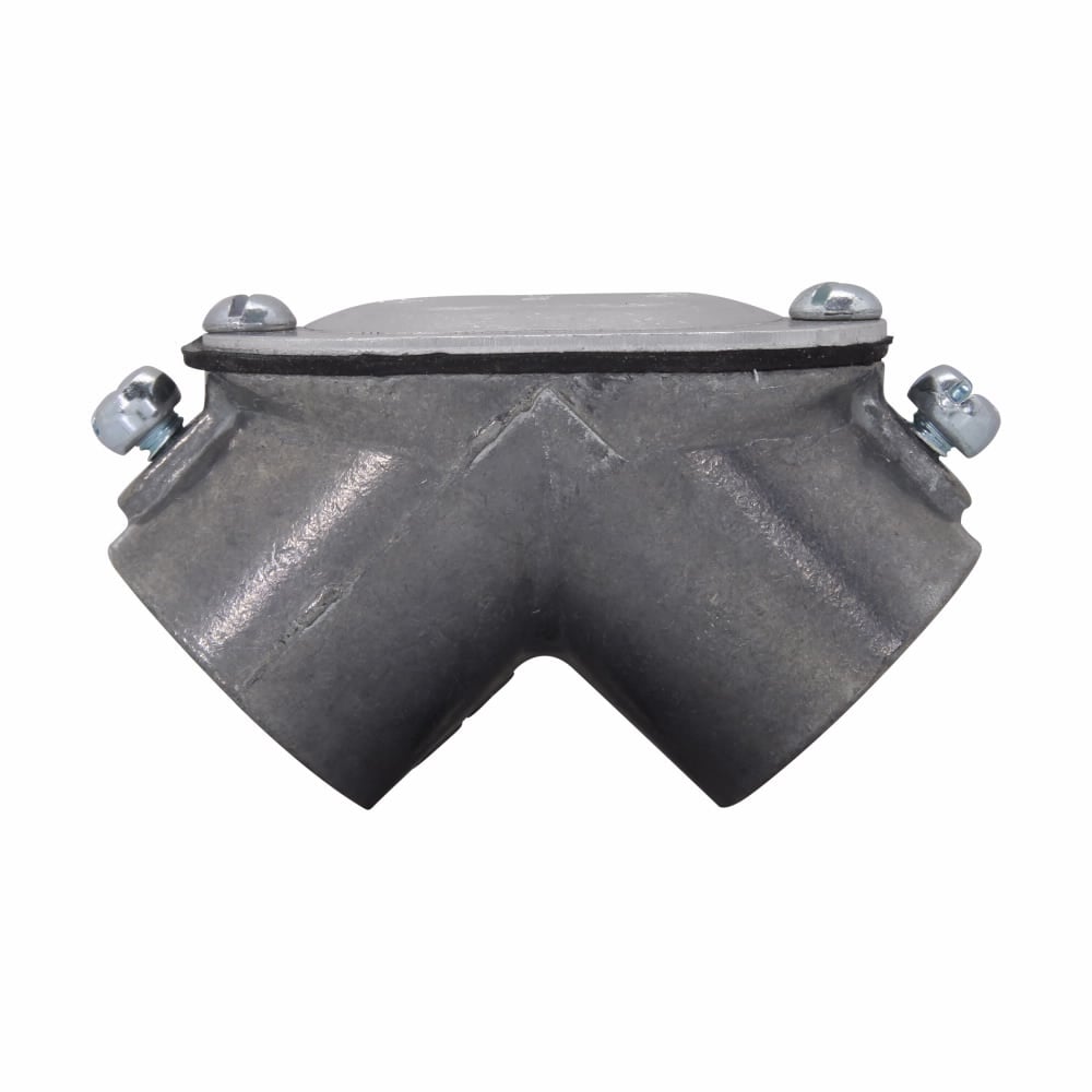 Eaton Crouse-Hinds series pull elbow, EMT, Zinc die cast, 90?, 3/4", EMT to EMT