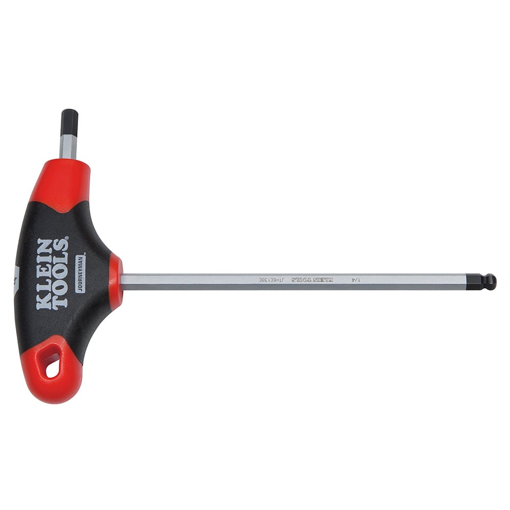 1/2-Inch Ball-End Hex Key, Journeyman T-Handle, 6-Inch