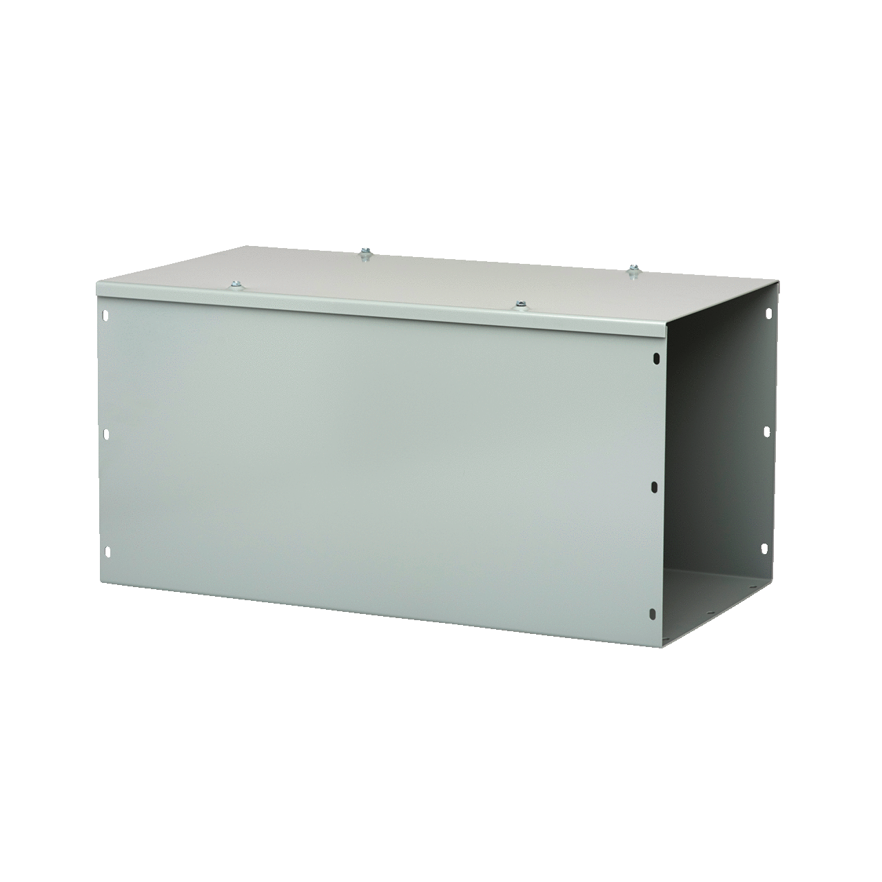 Straight Section, Lay-in Hinged-Cover, Type 1, 12.00x12.00x72.00, Gray, Steel