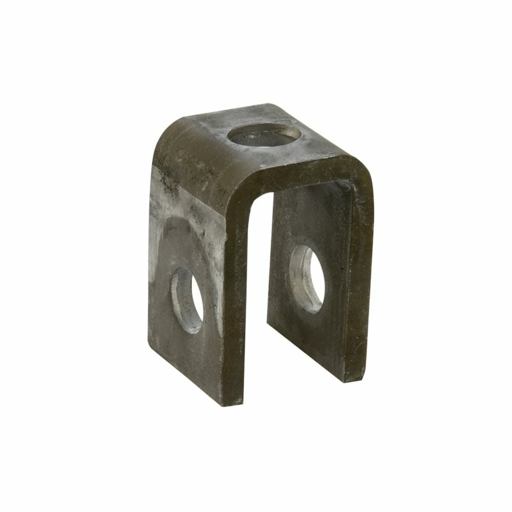 Eaton B-Line series welded beam attachment, 5" H x 5" L x 6.5" W, Steel, 7440 Lbs load cap