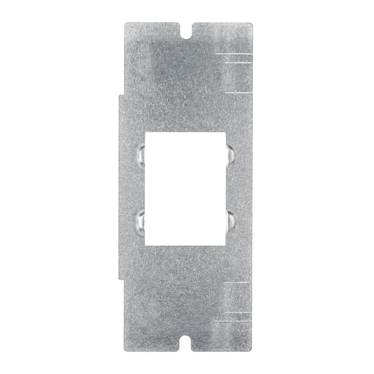 SystemOne 1-Gang Floor Box Plate, Hubbell 1.5U iStation Opening