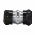 Eaton Crouse-Hinds series raintight compression coupling, EMT, Steel, 1"