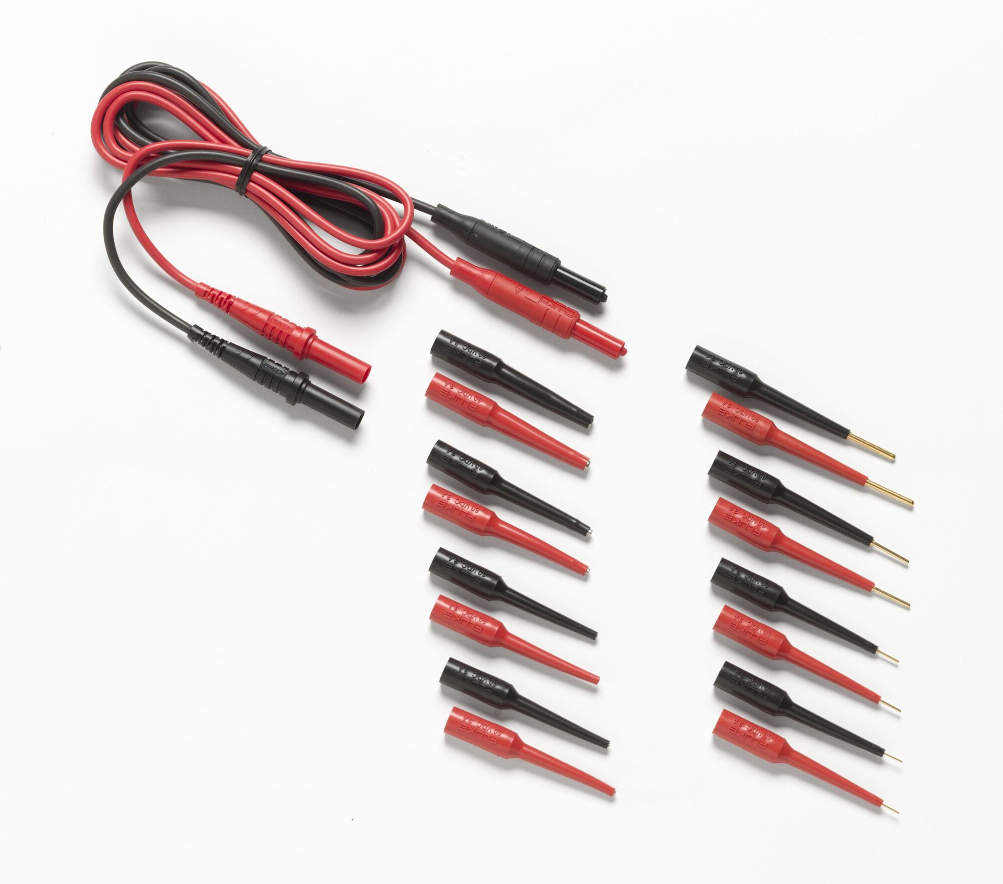 Automotive Pin And Socket Adapter Set, Color: Red And Black