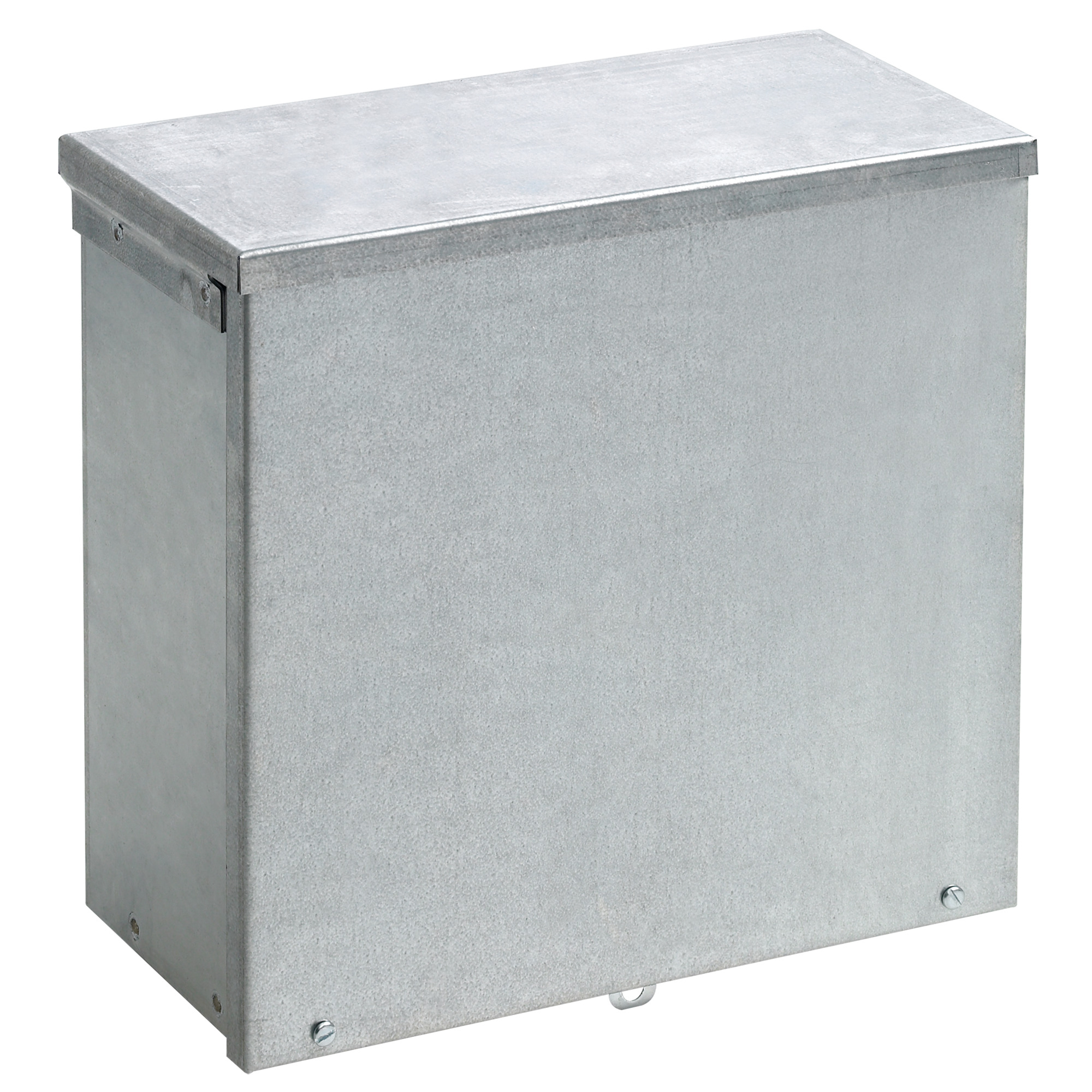 Screw-Cover With Knockouts Type 3R, 6.00x6.00x6.00, Galvanized, Steel