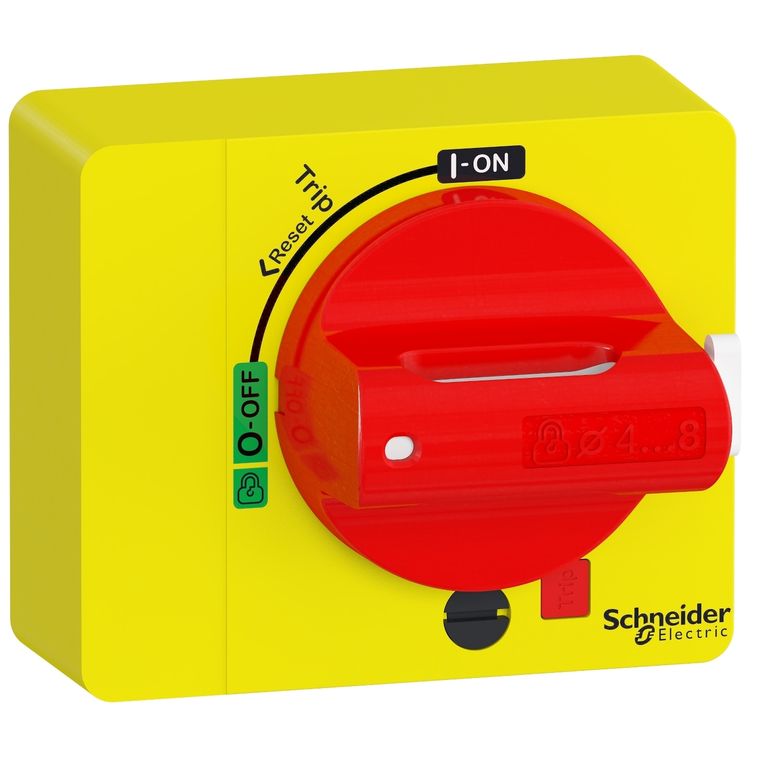 GV4ADN02 Rotary Handle, Yellow