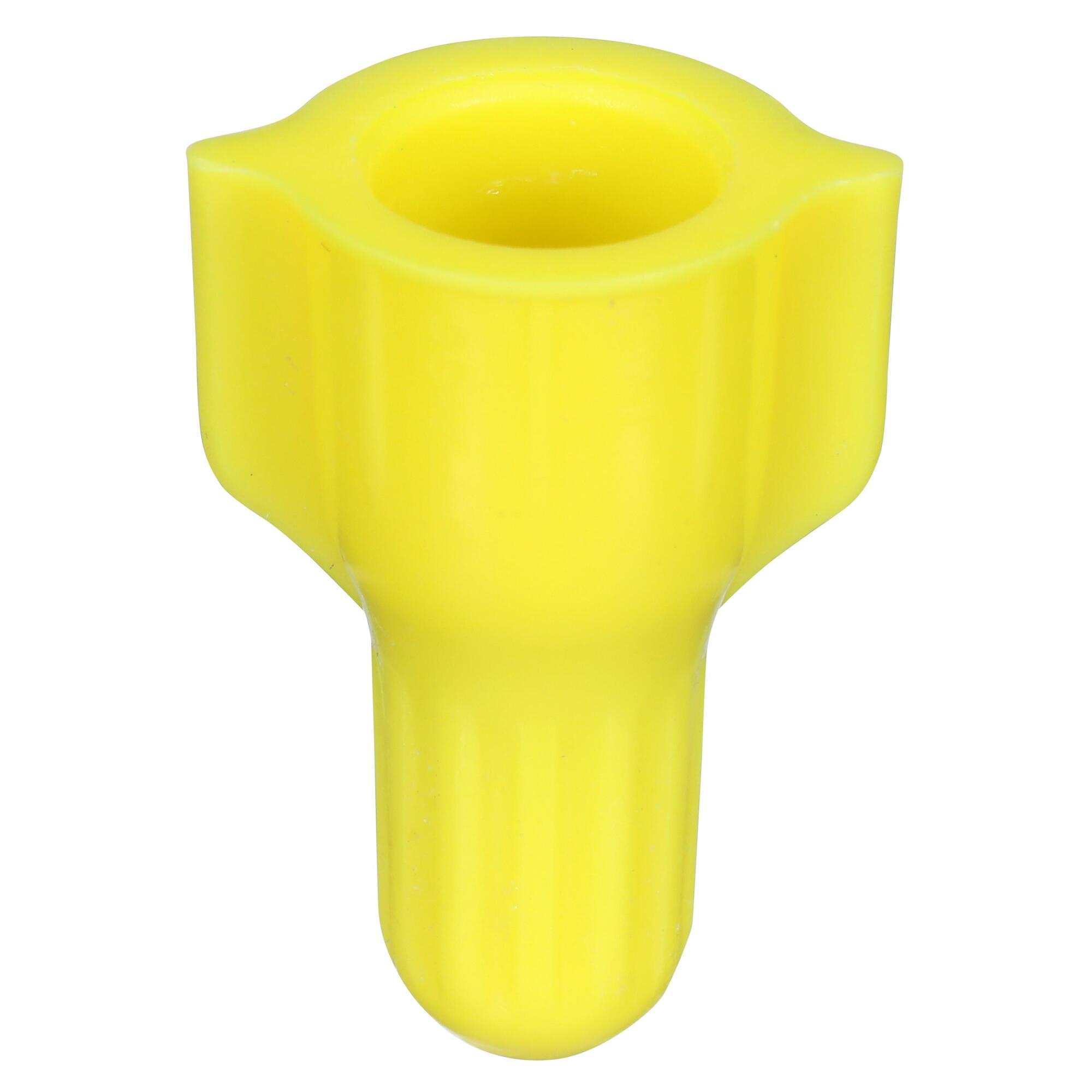 Secure Grip Wire Connector, Yellow, 500 per bag