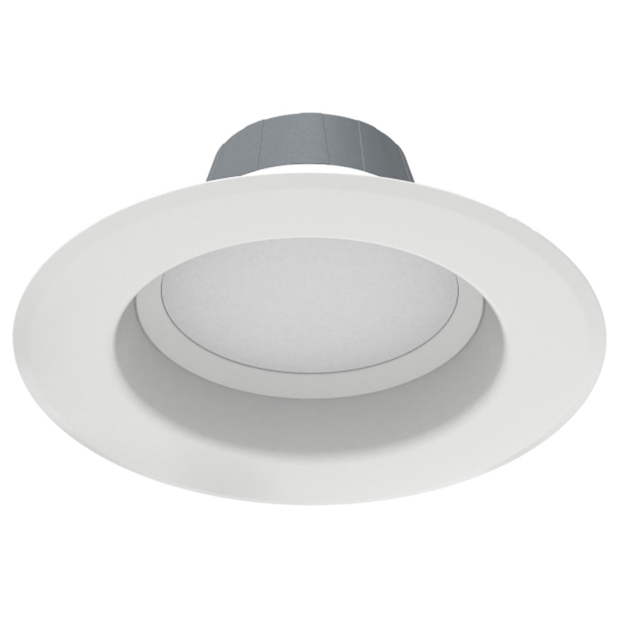Retrofit Downlights 1200 Lumens Retrofit Downlight 6 Inches Round 14W 90CRI Adjustable 2700/3000/3500/4000/5000K 120V White Smooth