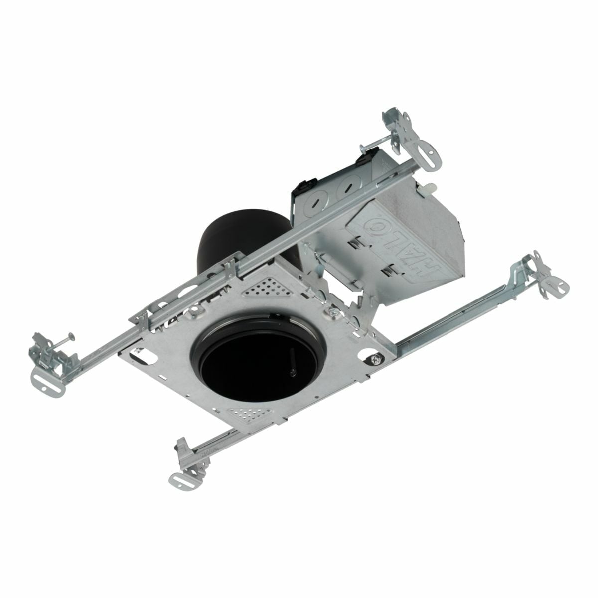 3" shallow new construction housing for LED integrated trims or modules