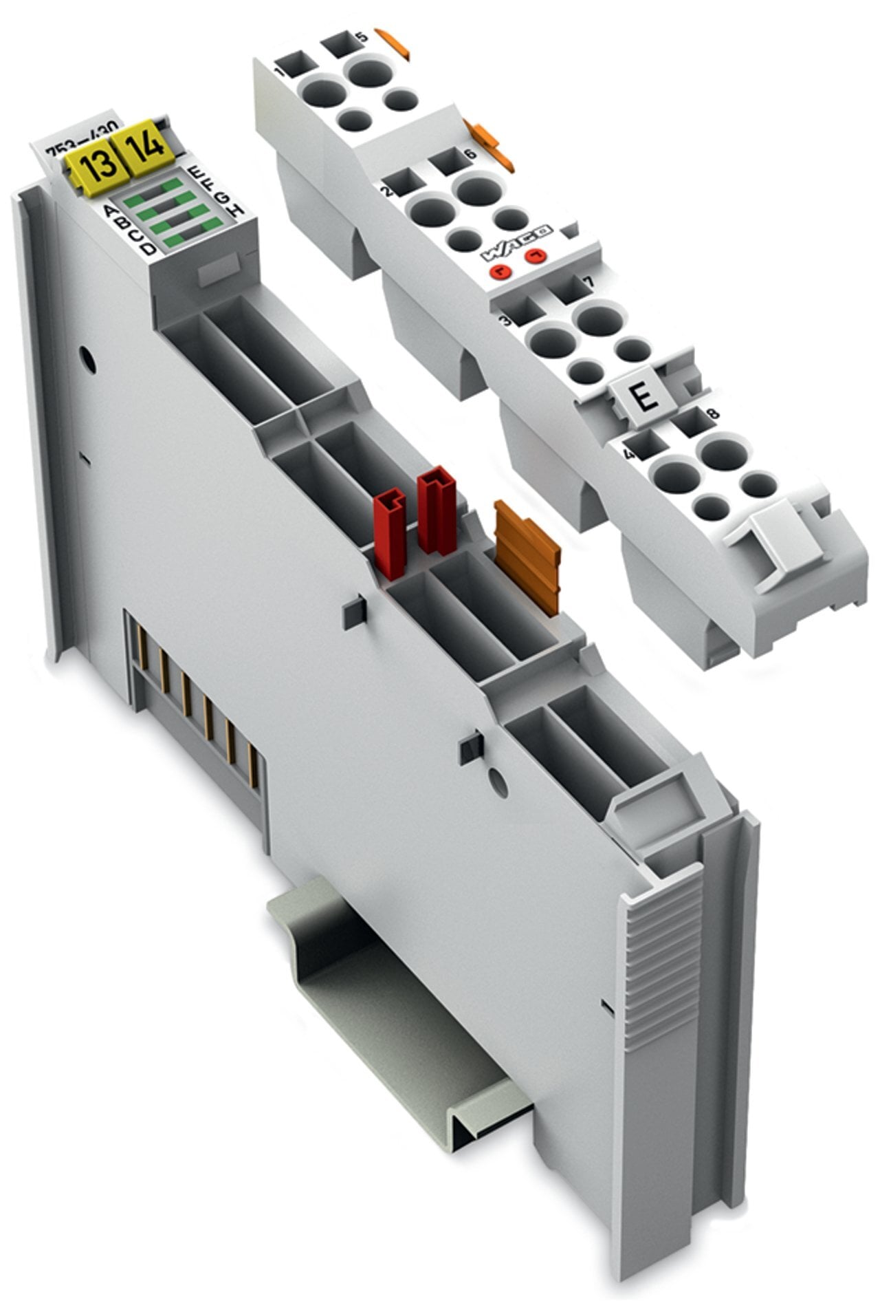 8-channel digital input; 24 VDC; 3 ms
