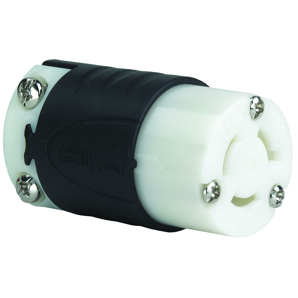 Turnlok Connector 15amp 250volt Extra-hard Use (ehu) Yellow