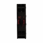 Eaton M22 pushbutton contact block, M22 Non-Illuminated Emergency Stop contact block, 22.5 mm, Base, Spring-cage, Black, NC, IP65