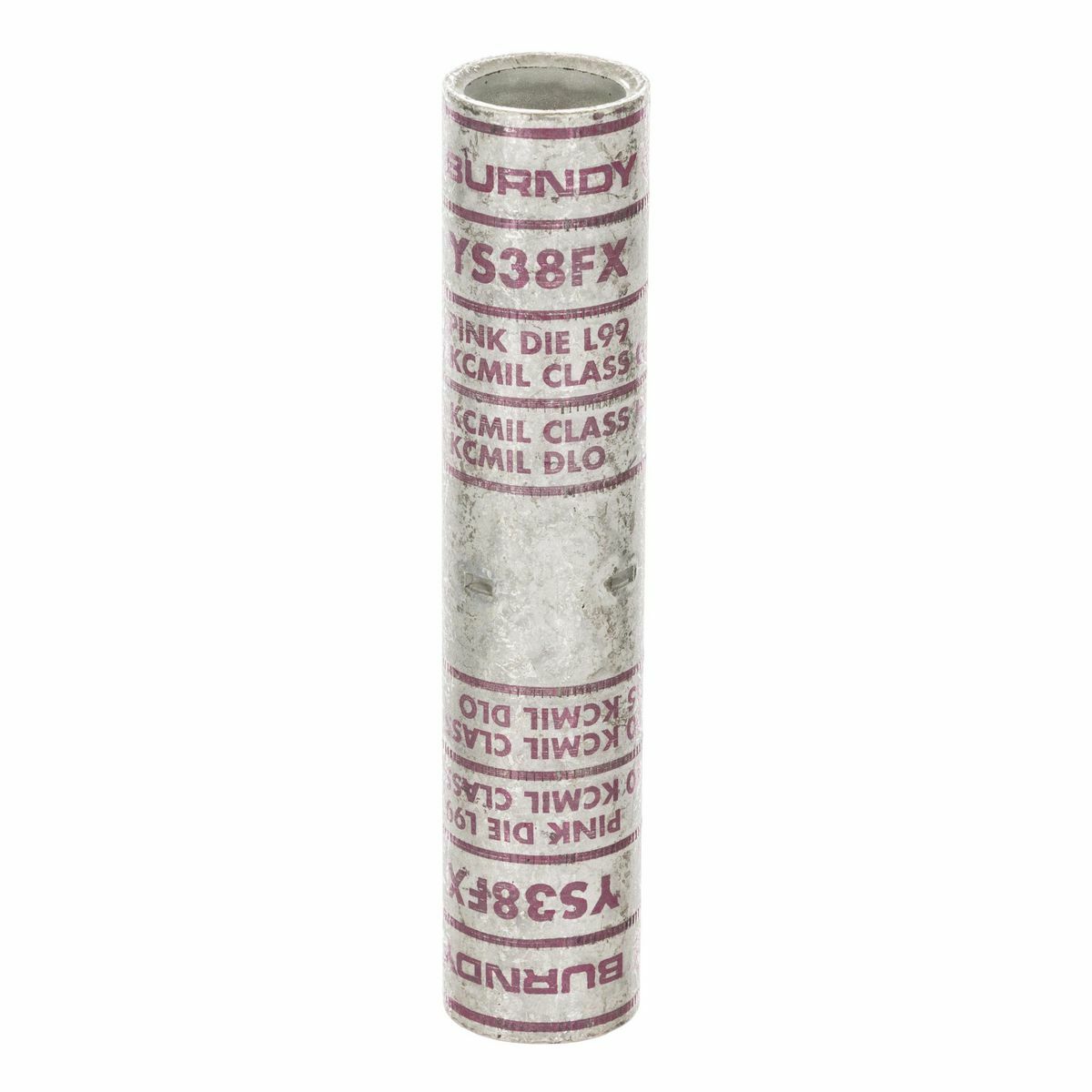 500 KCMIL H,I,K, 550 KCMIL G,H,I, 535 DLO, 500 AWG  CU, Long Barrel, Internal Chamfer, Tin Plated, UL/CSA, 90?C, Up to 35kV, PINK Color Code, L99 Die Index.