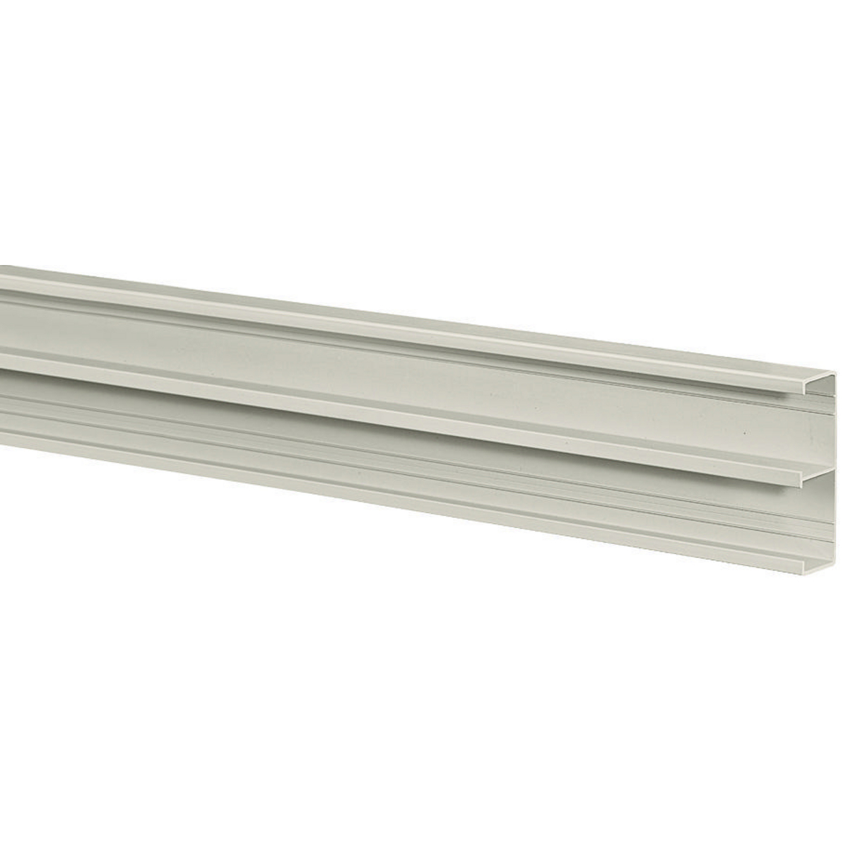 Non-Metallic Raceway, BaseTrak Series, 2 Channel Base, 10'