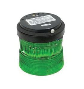 StackLight Multi-Mode Stack Light Module, 120 VAC, LED Lamp, 6 in Dia, Surface Mounting, Green