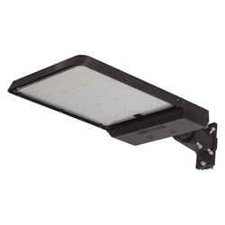 AREA LIGHT OPTISELECT, SELECTABLE WATTAGE 90/120/150W, CCT SELECTABLE 3000/4000/5000K, T3/T4/T5, 120 347V, BRONZE