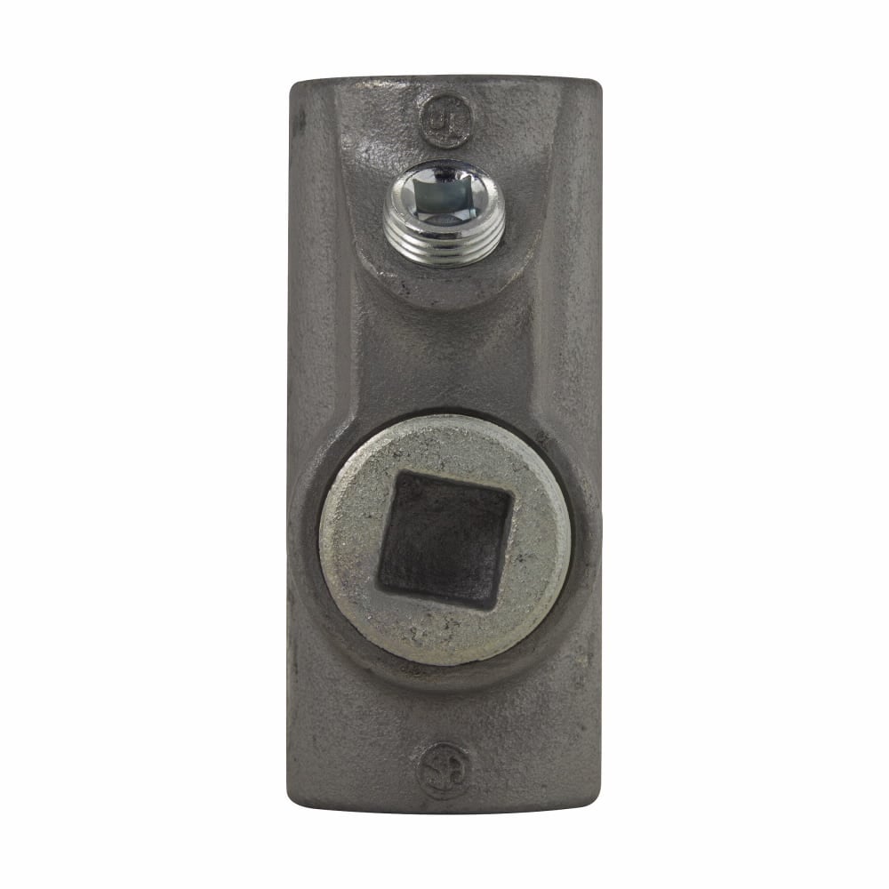 Eaton Crouse-Hinds series EYS conduit sealing fitting, Female, Feraloy iron alloy and/or ductile iron, Vertical or horizontal, 3"