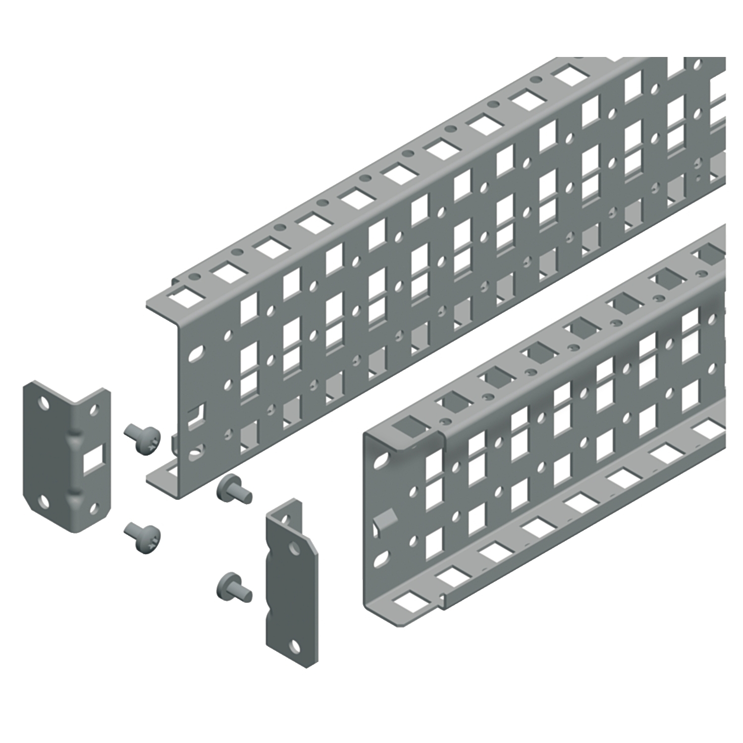 Universal cross rails, PanelSeT SFN, Spacial SF, Spacial SM,  H90 W600mm, 3 rows, set of 2