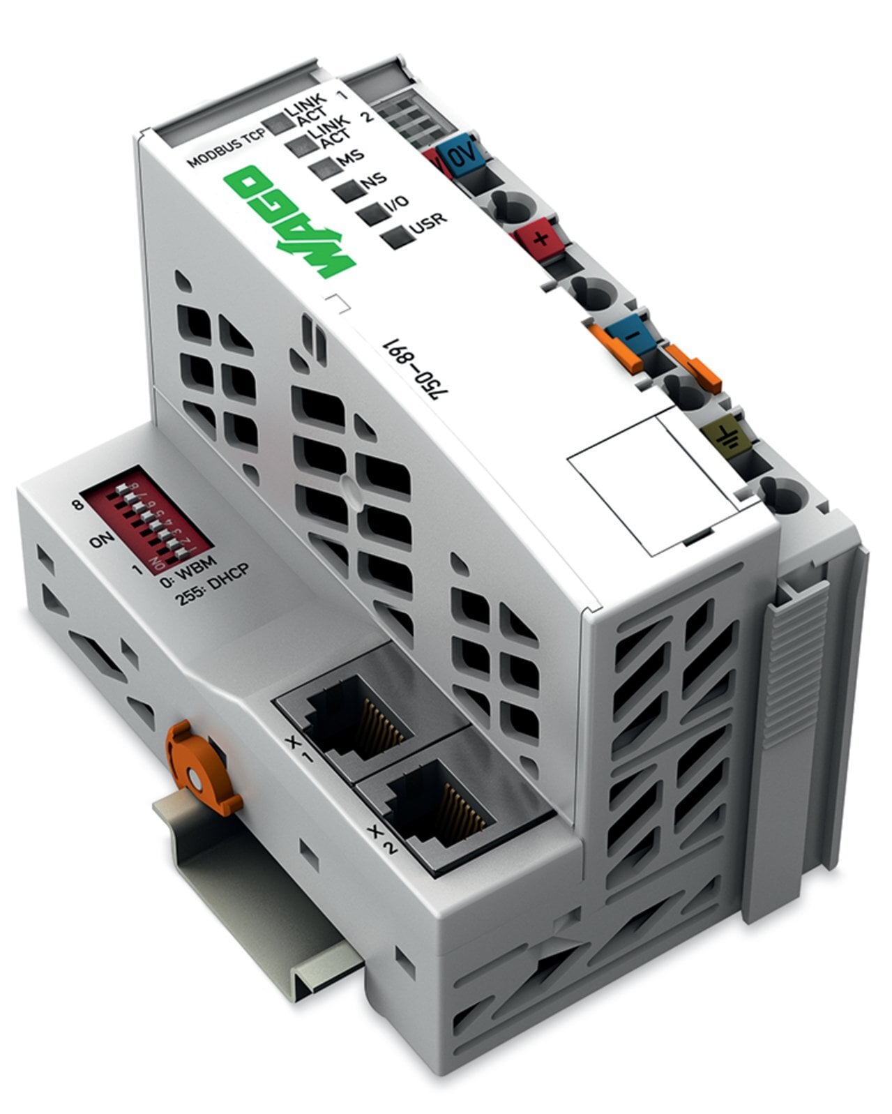 Controller Modbus TCP; 4th generation; 2 x ETHERNET