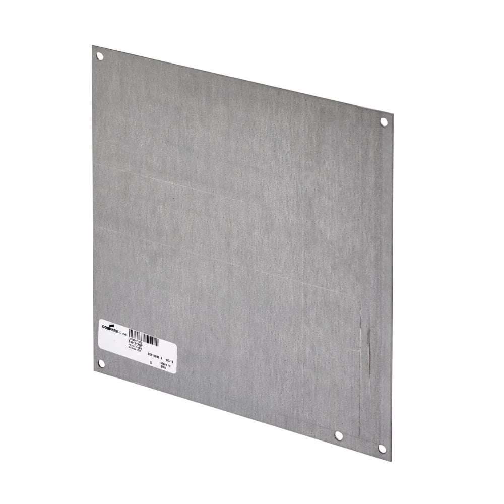 Eaton B-Line series panels and panel accessories, NEMA 12, White powder coated, Galvanized steel, JIC and small panels, Panels and panel accessories, Panel