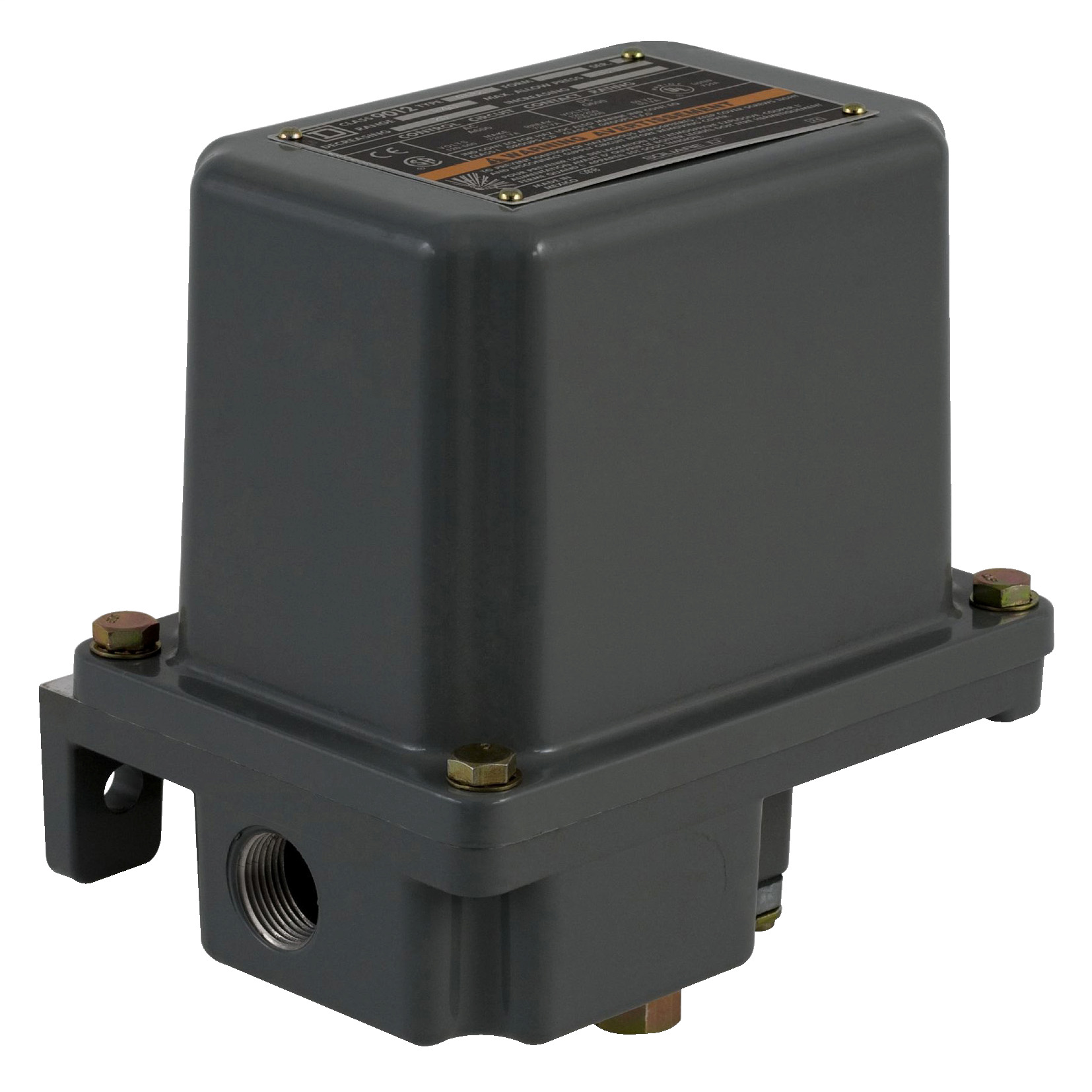 pressure switch 9012G - adjustable scale - 2 thresholds - 5.0 to 250 psig