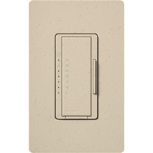 Maestro Countdown Timer, Multi-location/single-pole, neutral required, 120V/600W/VA (5A) in stone