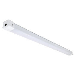 ValueLED Extruded Vapor Tight, 30/40/50W Selectable wattage, 120 277V, 0 10V Dimming, 3500/4000/5000K Selectable, 4 feet long, Gray Polycarbonate Body with Frosted Poycarbonate Lens