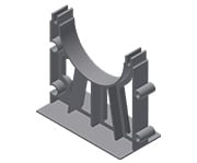 4 x 3 Base Spacer for Conduit