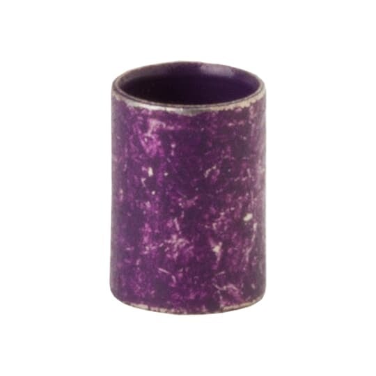 Two Piece Outer Sleeve Connector for Hexagonal Range, Length 1/4 Inch/6.4mm, Inner Diameter .281 Inches/7.14mm, Outer Diameter .331 Inches/8.40mm, Color Purple, Soft Bronze, Tin Plated