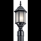 This 1 light outdoor post lantern from the Chesapeake(TM) Collection embodies the lifestyle America's coastal communities. Featuring a lantern-like shape, each piece is formed from die-cast aluminum by the finest craftsmen in the industry, providing the quality Kichler is synonymous for.