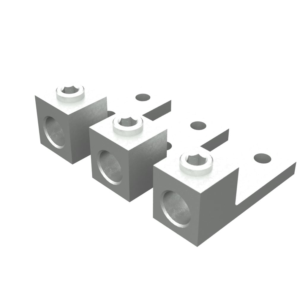 Lug Kit Single 2-600kcmil Mech .5 Stud Hole 3 Per Kit