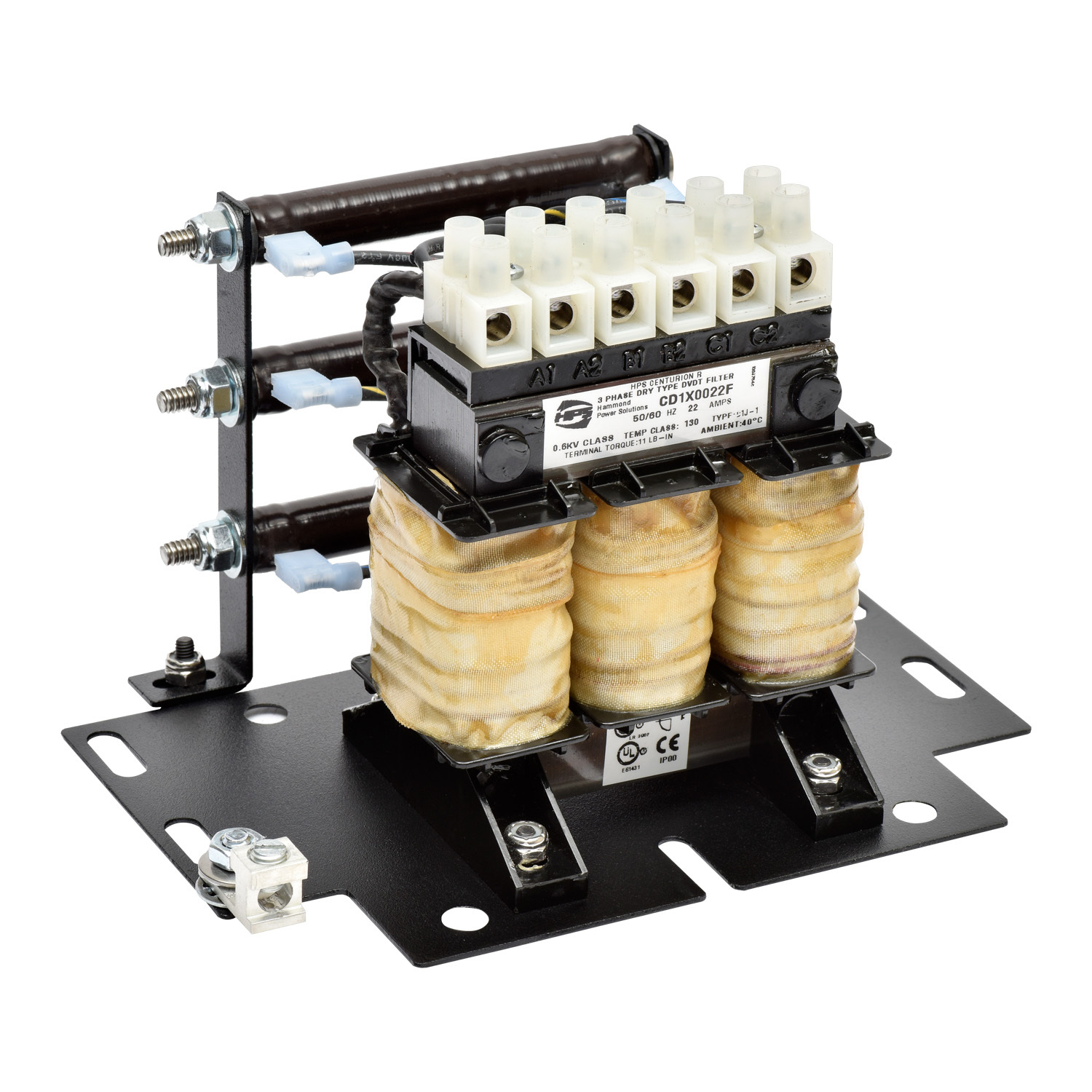 dV/dT Filter, up to 600V, Type 1 Enclosure, 35A Current Rating