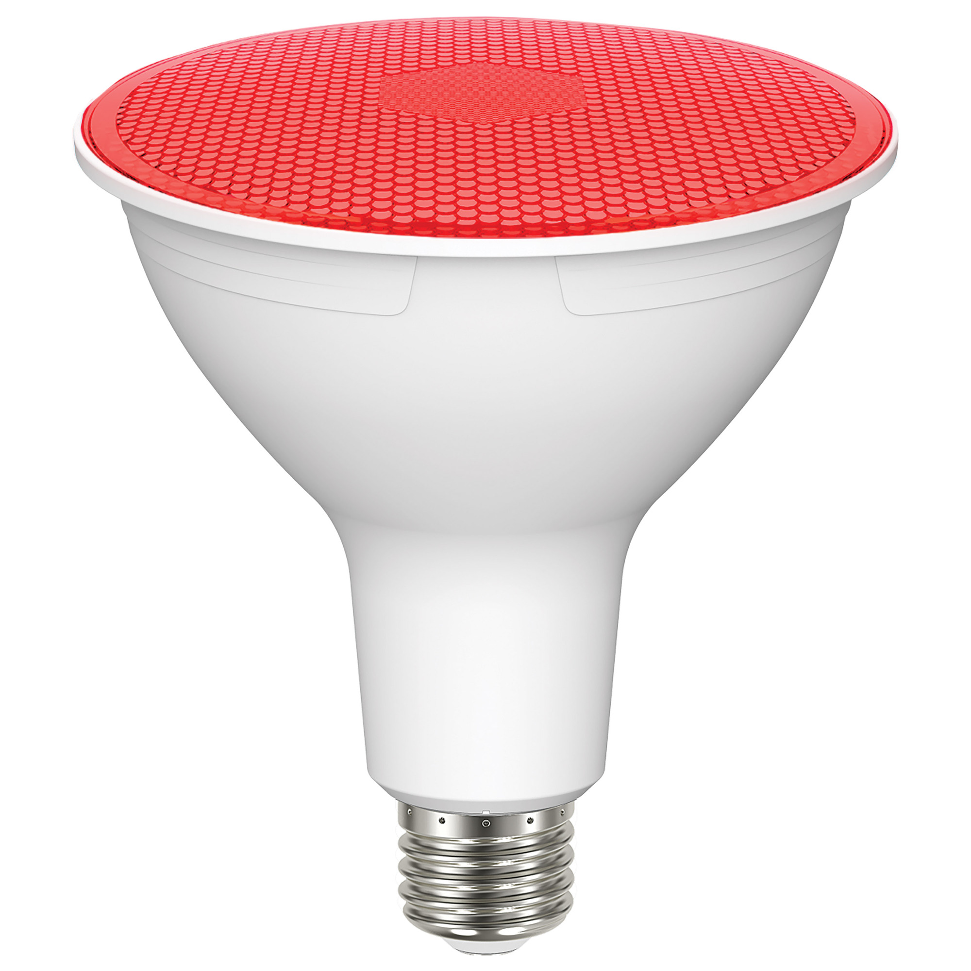 11.5 Watt PAR38 LED - Red - 90 Degree Beam Angle - Medium Base - 120 Volt