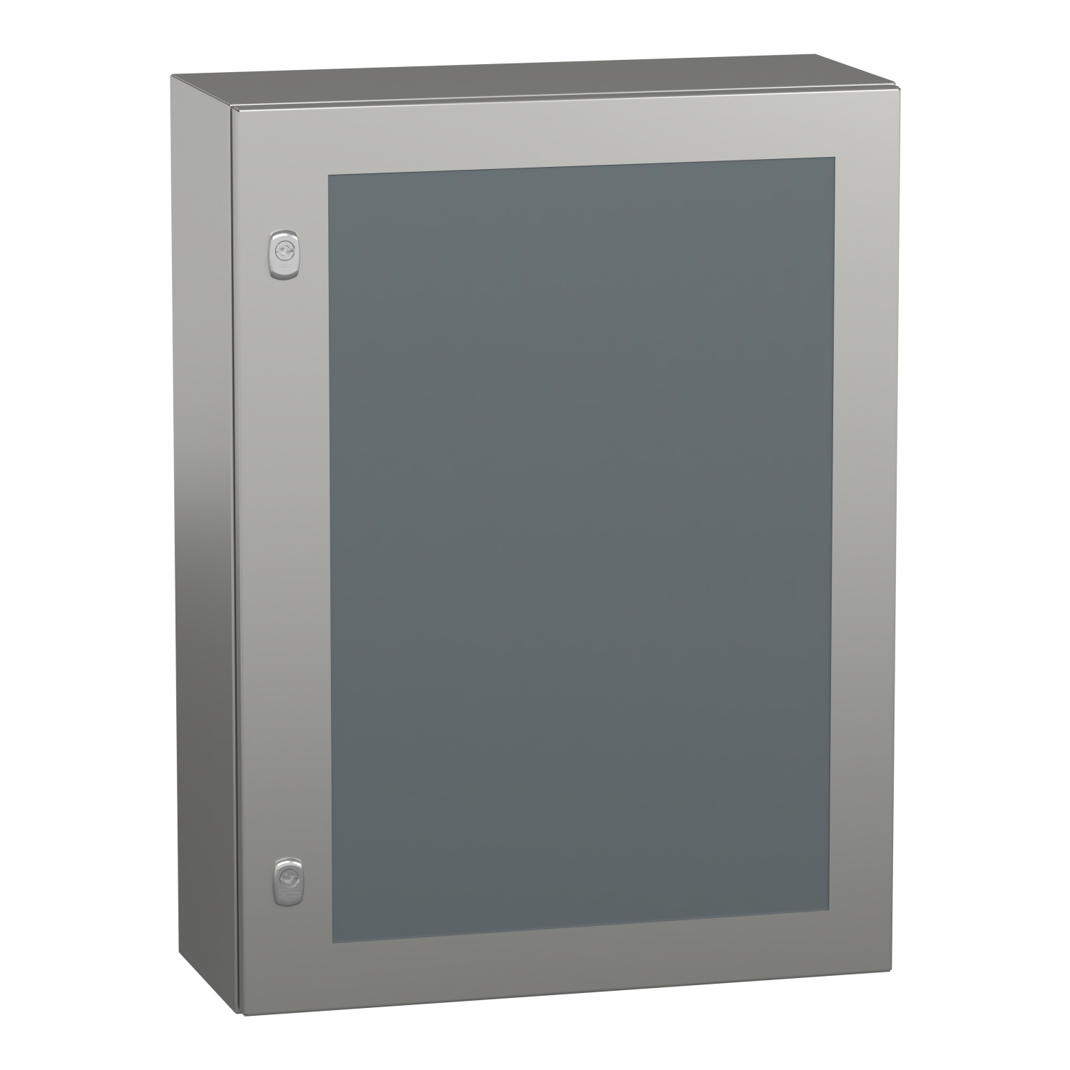 Wall mounted enclosure, PanelSeT S3X, stainless steel 304L, glazed door, 800x600x250mm, IP66