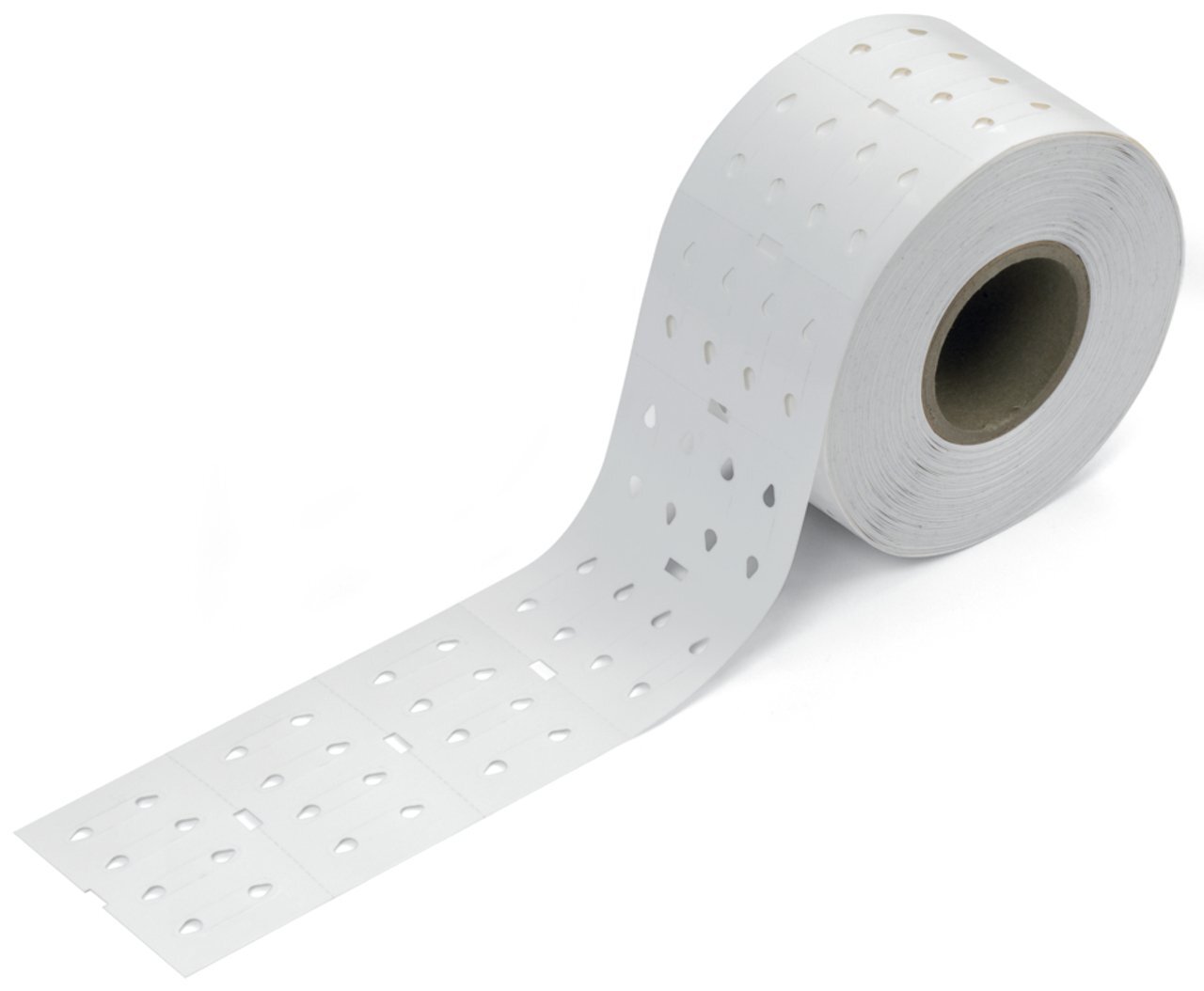 Conductor markers for thread-on mounting; for Smart Printer; 5 x 10.5 mm; white
