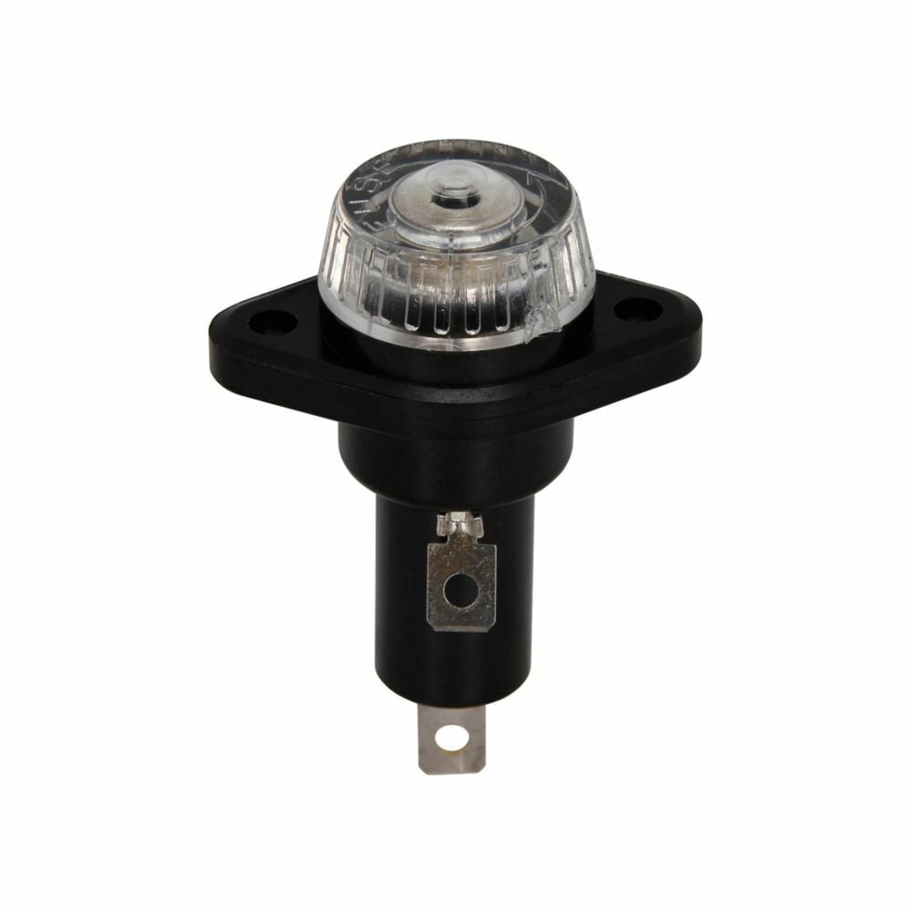 Eaton Bussmann series HPF panel mount fuse holder, Panel mount fuse holders, Branch Circuit Protection, 20 A, 1/2 inch quick connect terminal, Panel, 600 V