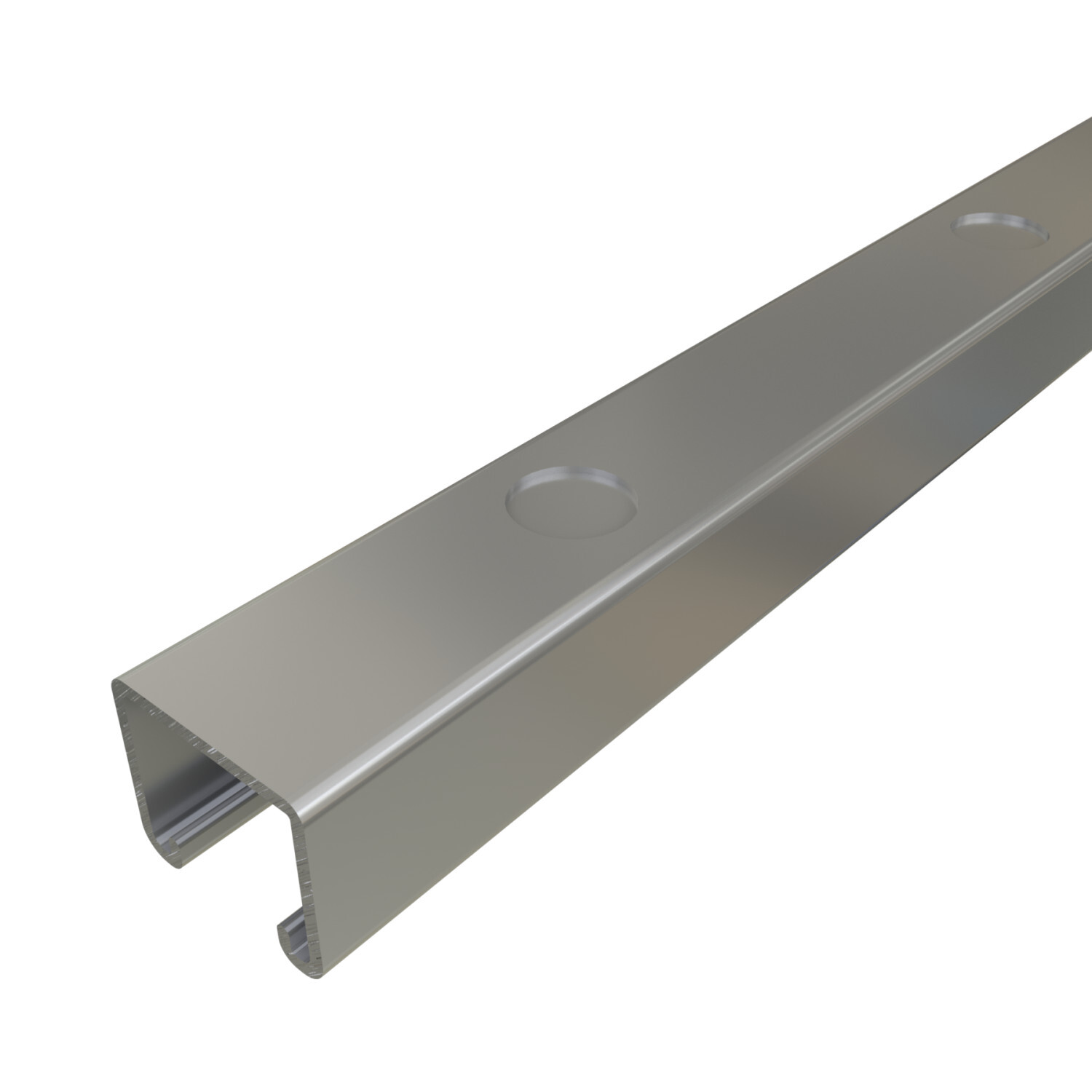 UNISTRUT CHANNEL, 12ga, 1-5/8"x 1-3/8", KO, PG