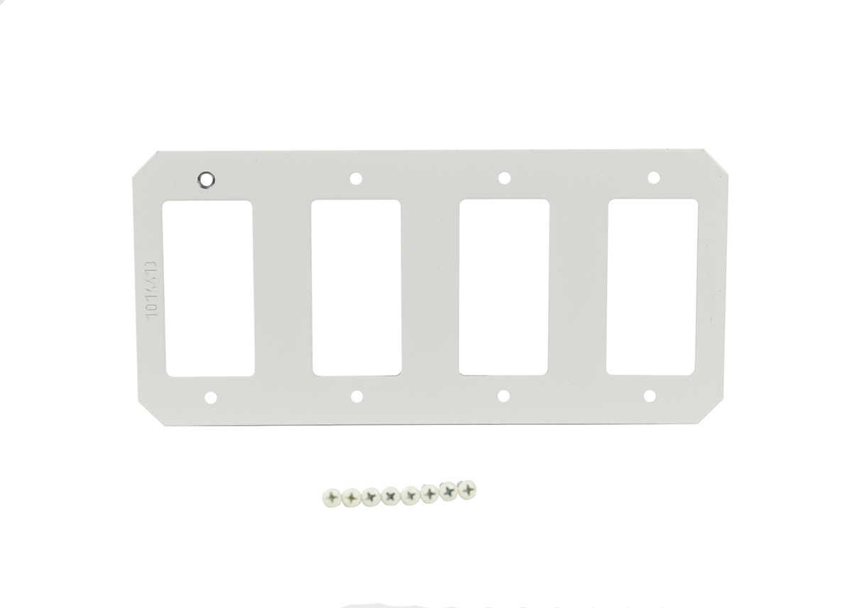 4-GANG DECORATOR PLATE