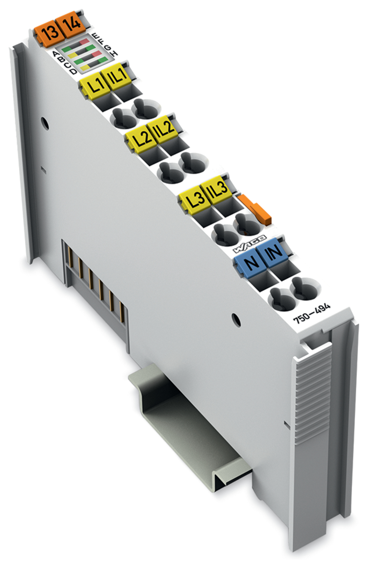 3-Phase Power Measurement; 480 VAC, 1 A